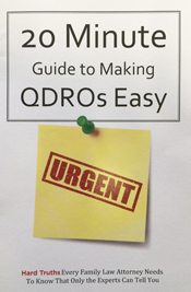 Making QDROs Easy
